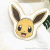 「MORIPiLO ポケモン クッション(イーブイ もちもちフェイスクッション) グッズ ダイカット ブラウン 約25x30cm かわいい」の商品サムネイル画像3枚目