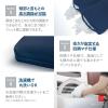 「MORIPiLO 枕 いびき対策 ネイビー(ゆったりワイド)高さ調整可能 鼾 防止洗える パイプ(いびきのことを考えた枕Fit in)約40×62×9-12cm」の商品サムネイル画像6枚目