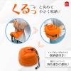「MORIPiLO ネックピロー 飛行機 枕 (たためる 低反発) 車 快適グッズ 軽量 コンパクト (持ち運び楽々ネックピロー) 約24×23×12cm ブルー」の商品サムネイル画像4枚目