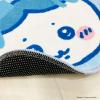 「MORIPiLO 玄関マット チェアクッション ちいかわ ハチワレ グッズ  マット 室内用 多用途 滑り止め 小さめ 約38×33cm リボンブルー」の商品サムネイル画像8枚目