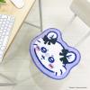 「MORIPiLO 玄関マット チェアクッション ちいかわ モモンガ マット 室内用 多用途 滑り止め 小さめ 可愛い 約40×33cm リボンパープル」の商品サムネイル画像5枚目