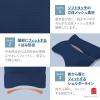 「MORIPiLO 枕 いびき対策 フィットイン ネイビー 高さ調整可能 鼾 防止 洗える パイプ(いびきのことを考えた枕Fit in)約36×56×9-12cm」の商品サムネイル画像5枚目