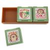 「こどものかお ポチッと先生スタンプ おうえん!ハリネズミ柄 3組セット 1801-002 1セット」の商品サムネイル画像2枚目