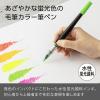 「ぺんてる カラー筆ペン アートブラッシュ Neon Color 蛍光グリーン XGFLP-304 1本」の商品サムネイル画像2枚目