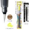 「ぺんてる カラー筆ペン アートブラッシュ Neon Color 蛍光イエロー XGFLP-303 1本」の商品サムネイル画像3枚目