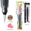 「ぺんてる カラー筆ペン アートブラッシュ Neon Color 蛍光レッド XGFLP-301 1本」の商品サムネイル画像3枚目
