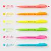 「ぺんてる カラー筆ペン 筆タッチサインペン Neon Color 蛍光レッド SES15C-FB 1本」の商品サムネイル画像7枚目