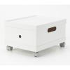 「無印良品 再生ポリプロピレン入りファイルボックススタンダード用キャスターもつけられるフタ 幅２５ｃｍ用 ホワイトグレー 良品計画」の商品サムネイル画像7枚目