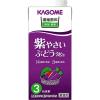 「カゴメ 濃縮飲料 紫やさい・ぶどうミックス（3倍濃縮） 1Lパック 1箱（6本入）」の商品サムネイル画像2枚目