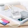 「TESSAN 延長コード2m 電源タップ AC 3口 USB-A TS-103 1個」の商品サムネイル画像5枚目