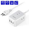「TESSAN 延長コード2m 電源タップ AC 3口 USB-A 2口 USB-C 1口 TS-708-C 1セット(1個×5)」の商品サムネイル画像7枚目