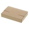 「【底面A6】ラクポスBOX 縦110×横160×高さ30mm クラフト 1セット（100枚）HEIKO」の商品サムネイル画像5枚目