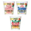 「日清食品カップヌードルPRO 高たんぱく＆低糖質＆塩分控えめプロ 3種×2個セット［醤油・シーフード・チリトマト］ 詰合せアソート」の商品サムネイル画像2枚目
