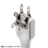 「サンワサプライ 火災予防タップ TAP-TSH63N2 1本」の商品サムネイル画像6枚目
