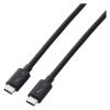 「Thunderbolt 5 ケーブル USB-C to C 1m  PD EPR ブラック TBT5-10BK エレコム 1個」の商品サムネイル画像2枚目