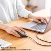 「サンワサプライ 静音Bluetoothワイヤレスマウス(充電式・5ボタン) MA-WBBS519BK 1個」の商品サムネイル画像7枚目
