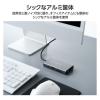 「USB Type-C ドッキングステーション 10-in-1 ハブ PD 90W出力 グレー DST-W15 エレコム 1個」の商品サムネイル画像8枚目