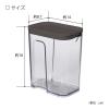 「小久保工業所 冷水筒 ウォーターピッチャー 1L グレー KKー682 1個」の商品サムネイル画像2枚目