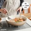 「京セラ フライパン 26cm IH ガス火対応 セラミック加工 ベージュ CFー26CーWBG 1個」の商品サムネイル画像5枚目