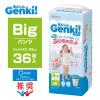 「あんしんGenki！おむつ パンツ BIG（12〜22kg）1パック（36枚入）ふわもちタッチ 男女共用 アイリスオーヤマ」の商品サムネイル画像2枚目