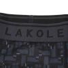 「メンズ スクエアパターンボクサーパンツ S ブラック LAKOLE/ラコレ」の商品サムネイル画像3枚目