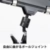 「伊藤忠リーテイルリンク クリップホルダー　ブラック　ワイドホルダー（クリップ大）　V4022ーBK 1袋（5個入） オリジナル」の商品サムネイル画像4枚目