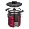 「【セール】サーモス（THERMOS） シャトルシェフ 保温調理器 4〜6人用 IH対応 レッド KBJ-4501」の商品サムネイル画像2枚目