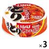 「缶詰 いなば食品 焼きとり ヤンニョム味 韓国風甘辛味噌 65g 1セット（3缶）」の商品サムネイル画像1枚目