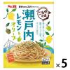 「エスビー食品 S＆B まぜるだけのスパゲッティソース ご当地の味 瀬戸内レモン＆オリーブ 1セット（5個）」の商品サムネイル画像1枚目