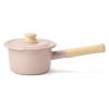 「ハニーウェア （Honey Ware） ホーロー 鍋 ミルクパン 14cm IH対応 アッシュピンク CTN-14M.AP 富士ホーロー」の商品サムネイル画像1枚目