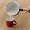 「ハニーウェア （Honey Ware） ホーロー 鍋 ミルクパン 14cm IH対応 アッシュピンク CTN-14M.AP 富士ホーロー」の商品サムネイル画像2枚目