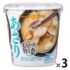 「ひかり味噌 カップみそ汁 まろやかな旨みと香り あさり 3個」の商品サムネイル画像1枚目