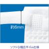 「耳にやさしい やわらかいマスク 【小さめ】 ホワイト 不織布　使い捨て　3層式　サージカル　1箱（50枚入） アスクル オリジナル」の商品サムネイル画像3枚目