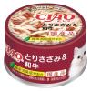 「いなば CIAO チャオ とりささみ＆和牛 国産 85g 1セット（1缶×24）キャットフード 缶詰」の商品サムネイル画像2枚目