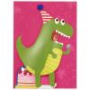 「日本ホールマーク お誕生日祝い グリーティングカード オルゴール ダミ声恐竜 1枚」の商品サムネイル画像2枚目
