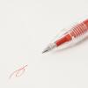 「無印良品 こすって消せるボールペン 赤 0.5mm 1セット（3本） 良品計画」の商品サムネイル画像3枚目