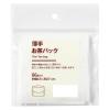 「無印良品 薄手 お茶パック 66枚入り 約幅9.5×高さ7cm 1セット（3袋） 良品計画」の商品サムネイル画像2枚目