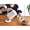 「ドリテック 電気ケトル「タルボ」ホワイト PO-360WT 1個」の商品サムネイル画像2枚目