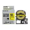 「テプラ TEPRA PROテープ 屋外対応 幅18mm 黄ラベル(文字) SC18YV 1個 キングジム」の商品サムネイル画像3枚目
