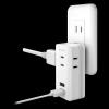 「【アウトレット】電源タップ 3個口+USB-A×2 ACタップ＆USB 2.4A TSK115U2W 1個 多摩電子工業」の商品サムネイル画像6枚目
