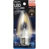 「朝日電器 LED装飾用電球 シャンデリア球形 E26 クリア電球色 LDC1CL-G-G337 1個」の商品サムネイル画像3枚目