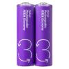 「アスクルオリジナル 充電式・ニッケル水素電池 充電池 単3形 950mAh パープル 1箱（20本入）  オリジナル」の商品サムネイル画像3枚目