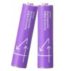 「アスクルオリジナル 充電式・ニッケル水素電池 充電池 単4形 550mAh パープル 1箱（20本入）  オリジナル」の商品サムネイル画像2枚目