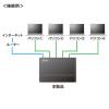 「サンワサプライ ギガビット対応 スイッチングハブ(5ポート・マグネット付き） LAN-GIGAP501BK 1個」の商品サムネイル画像7枚目