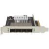 「ネットワークカード PCIe x8 4ポート 10GbE 光 PEX10GSFP4I 1個 Startech.com」の商品サムネイル画像4枚目