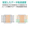 「LANケーブル 3m Cat6A準拠 スリム 縦スイング×横スイング ブルー LD-GPATWV/BU30 1個 エレコム」の商品サムネイル画像8枚目
