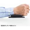 「サンワサプライ 超大型低反発リストレスト(キーボード用) TOK-MU4BK 1個」の商品サムネイル画像6枚目