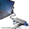 「サンワサプライ USB Type-C ドッキングハブ USB-3TCH13S2 1個」の商品サムネイル画像4枚目
