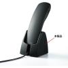 「サンワサプライ ハンドセット用スタンド PDA-STN24BK 1個」の商品サムネイル画像5枚目
