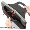 「サンワサプライ 衝撃吸収PCケース 13.3型ワイド ブラック IN-MF13BK 1個」の商品サムネイル画像8枚目